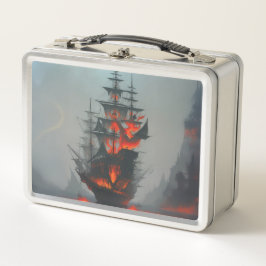 Barco pirata fantasma perdido