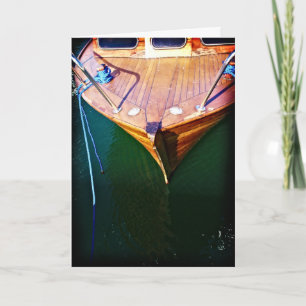 Barco, tarjeta de saludo