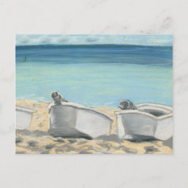 Barcos con postal de Grande Anse