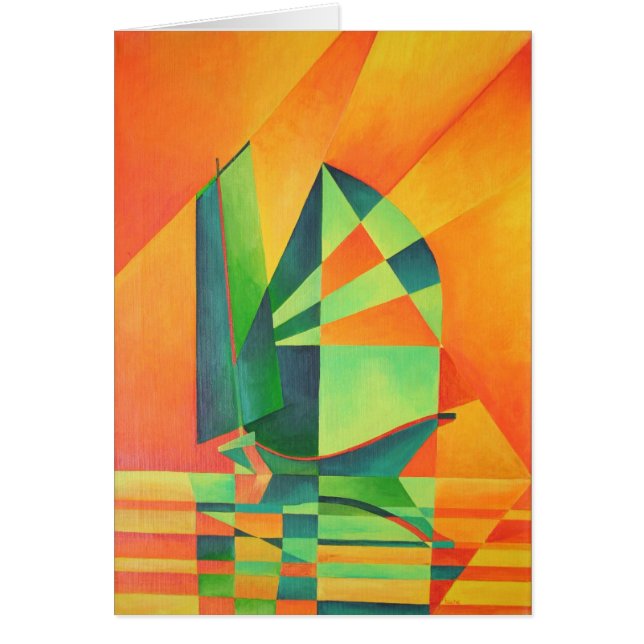 Barcos de basura chinos navegan en Naranja Sunrise (Frente)