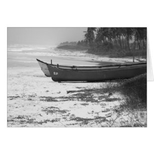 Barcos de pesca de Goa India