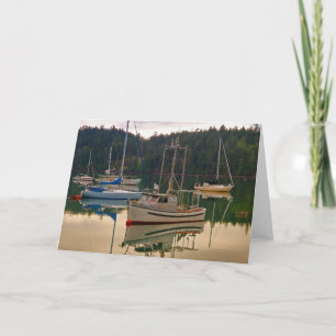 Barcos de pesca y veleros - Tarjetas