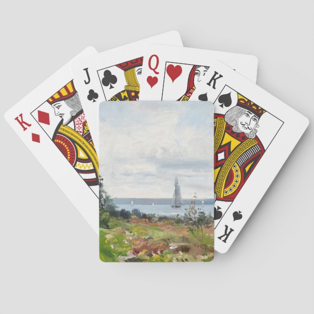 Barcos de vela de Abrahamsson jugando cartas (Reverso)