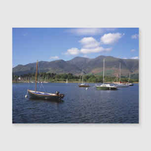 Barcos de vela Derwent Water Keswick Cumbria