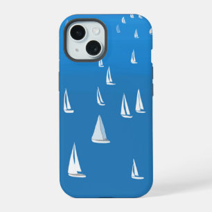 Barcos de vela en el mar azul profundo - Regatta
