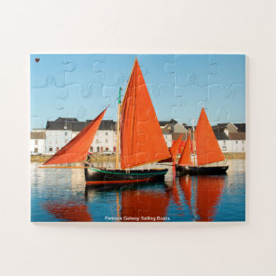 Barcos de vela famosos de Galway. Rompecabezas
