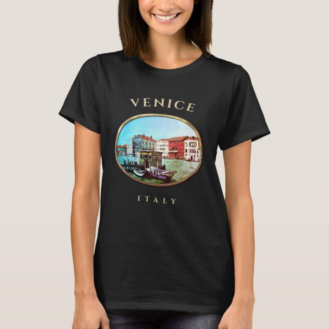 Barcos De Venecia, Camiseta Italiana (Anverso)