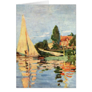 Barcos en la pintura del puerto