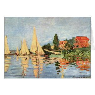 Barcos en la pintura del puerto