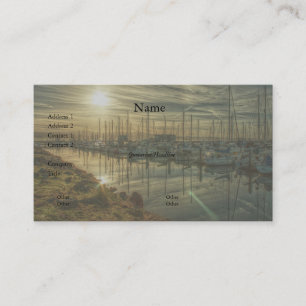 Barcos en la tarjeta de visita del puerto 2