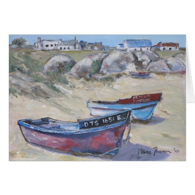 Barcos en Paternoster (Anverso (Horizontal))