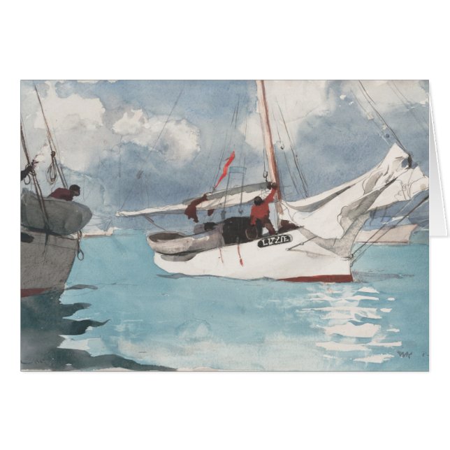 Barcos pesqueros, clave oeste (Anverso (Horizontal))