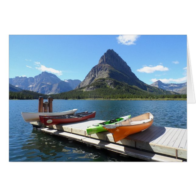 Barcos Swiftcurry Lake - Parque Nacional Glaciar (Anverso (Horizontal))