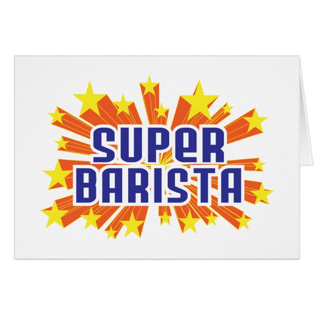 Barista estupendo (Anverso (Horizontal))