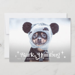 BARK HUMBUG Gracioso Perro Navidad