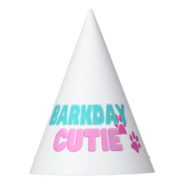Barkday Cutie Fiesta Gorra (Anverso)