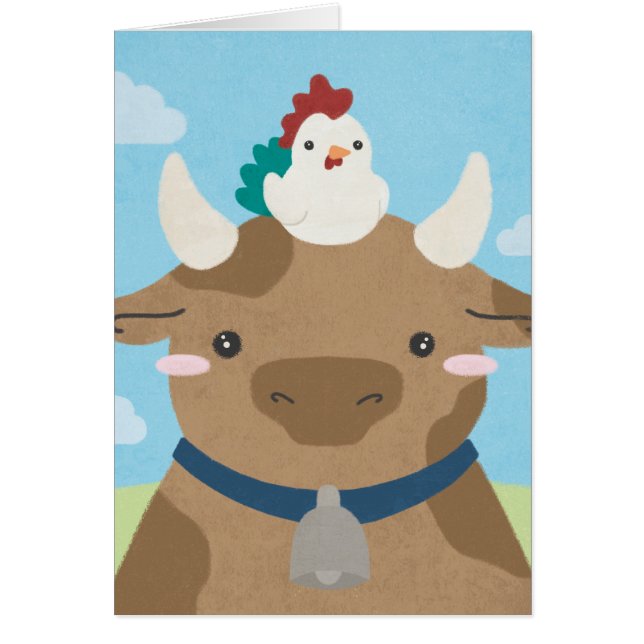 Barn Buddies - Vaca y Pollo (Frente)