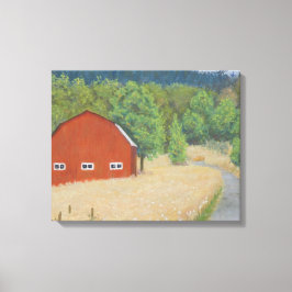 Barn de arte mural en la calle de rock de Moss