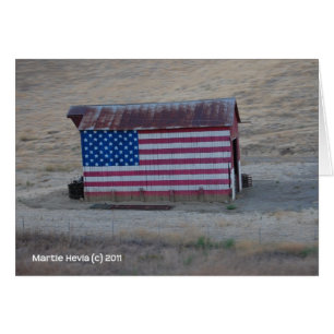 Barn de Bandera Americana