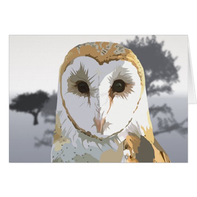 Barn Owl (Anverso (Horizontal))