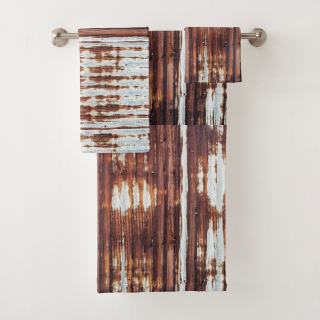 Barn Tin corrugado vintage  (In situ)