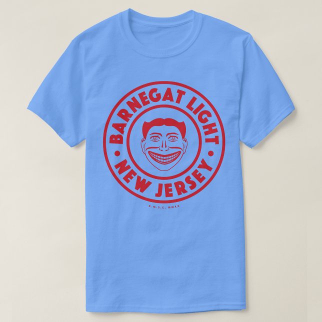 Barnegat Light New Jersey Circle Red (Diseño del anverso)