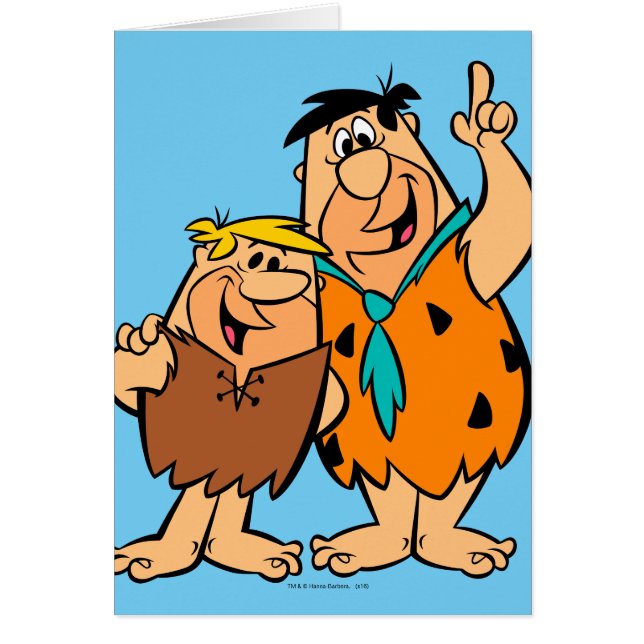 Barney Rubble y Fred Flintstone (Frente)