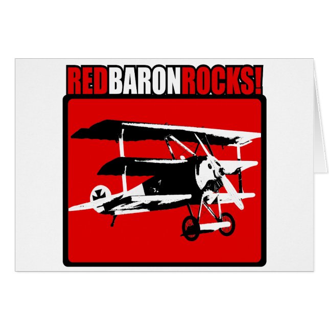 ¡Barón rojo Rocks! (Anverso (Horizontal))
