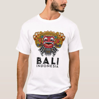 Barong Bali - Diseño de camisetas étnicas/tradicio