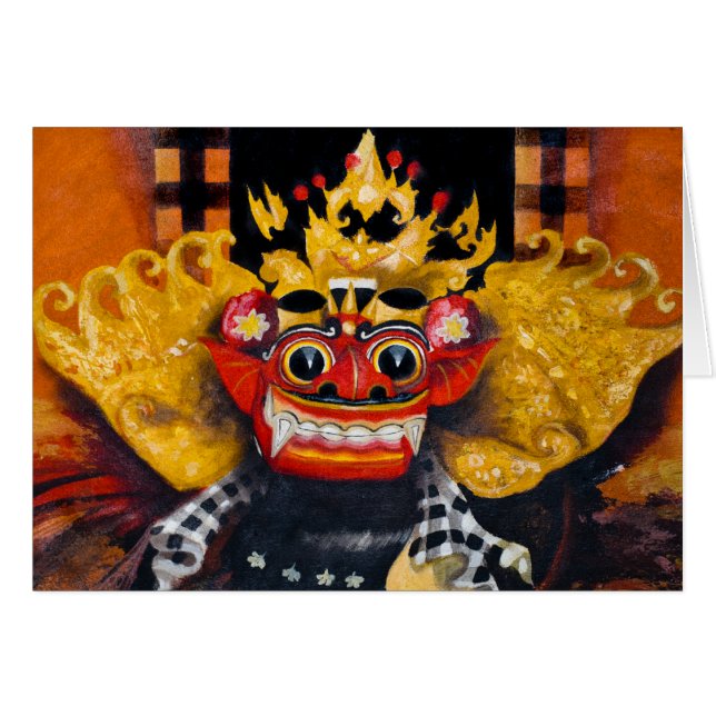 Barong balinés (Anverso (Horizontal))