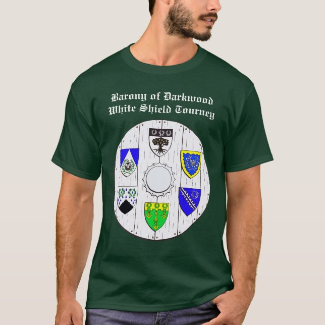 Baronía de la camiseta blanca del torneo del (Anverso)