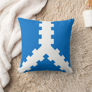 Baronía de las lunas gemelas Cojín decorativo embl