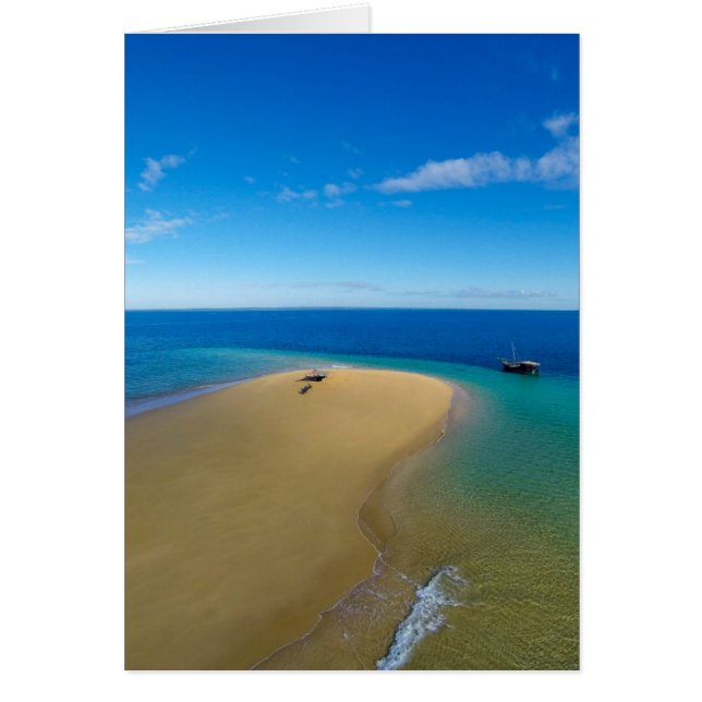 Barra De Arena Y Dhow | Isla Ibo, Mozambique (Frente)