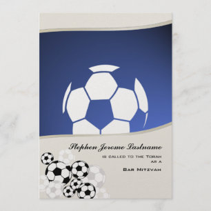 Barra de invitación al fútbol Mitzvah