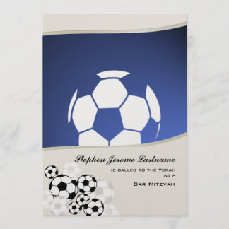 Barra de invitación al fútbol Mitzvah