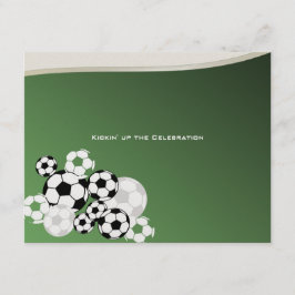 Barra de invitación al fútbol Mitzvah