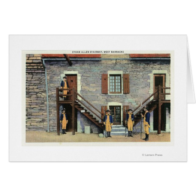 Barracas Occidentales, Escena de la Escalera de Et (Anverso (Horizontal))