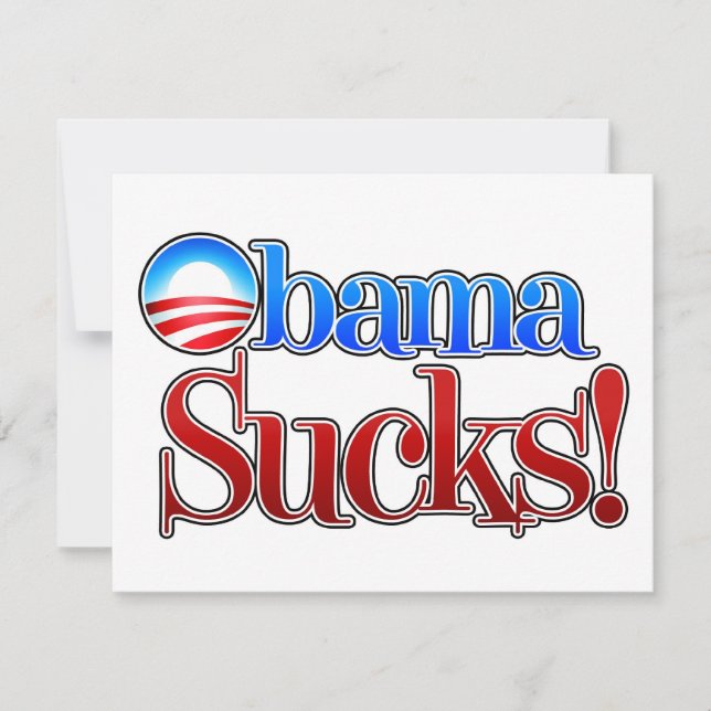 Barrack Obama Sucks (Anverso)
