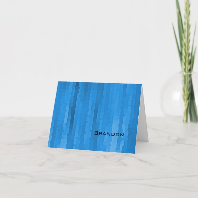 Barras Mitzvah Blue Techno (Anverso)
