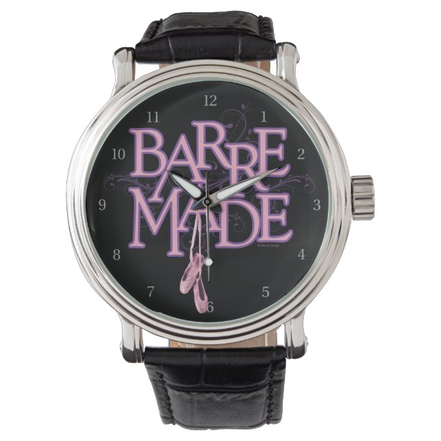 Barre Made (Bailarín) Reloj de muñecas (Anverso)