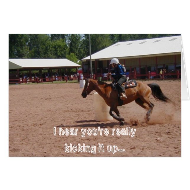 Barrel Racer (Anverso (Horizontal))
