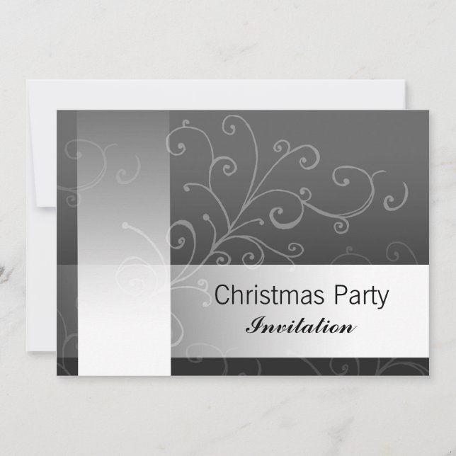 Barrera negra de invitación del partido Navidades  (Anverso)