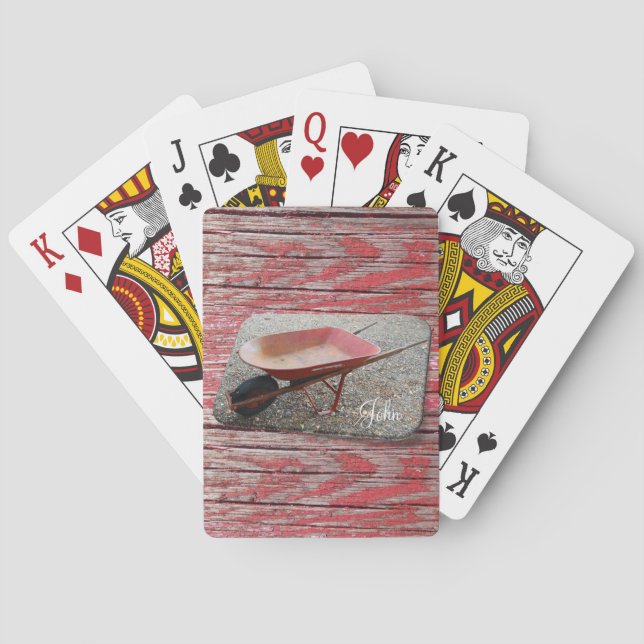 Barretilla de la baraja de cartas (Reverso)