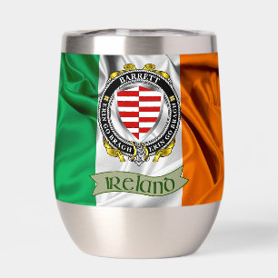 Barrett Irish Shield & Flag Personalizado