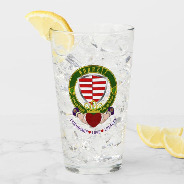 Barrett Irish Shield y Claddagh Beer (Anverso (hielo))