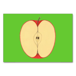 Barrido de tarjetas de lectura de media manzana pa