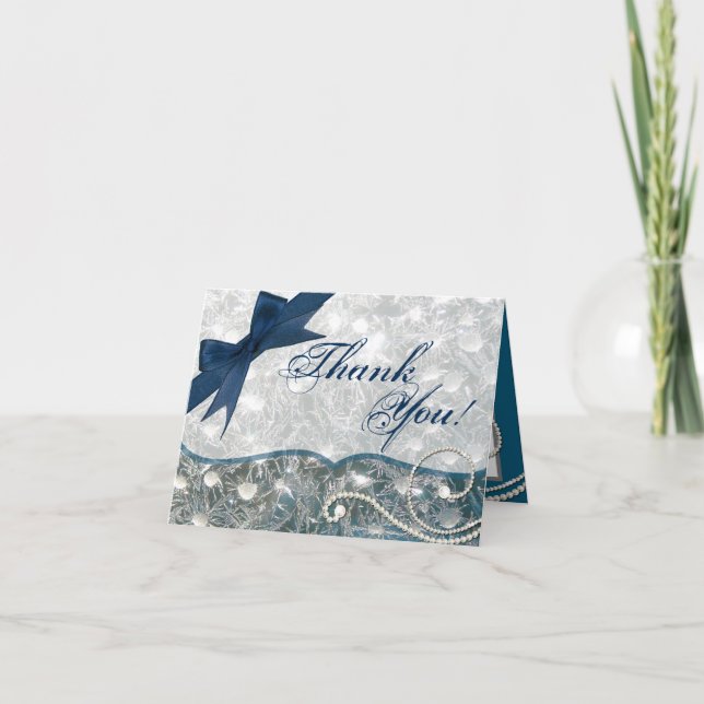 Barrido Gracias Tarjeta Grita De Nieve De Invierno (Anverso)