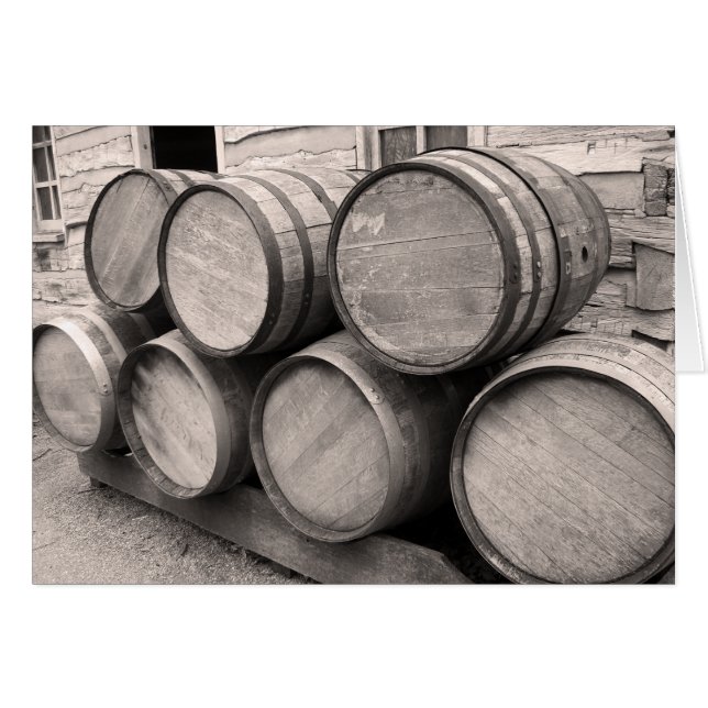 Barriles Whiskey de madera (Anverso (Horizontal))