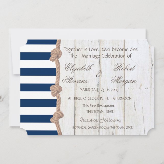 Barrio de la Marina de la Playa, Rayas, Invitación (Anverso)