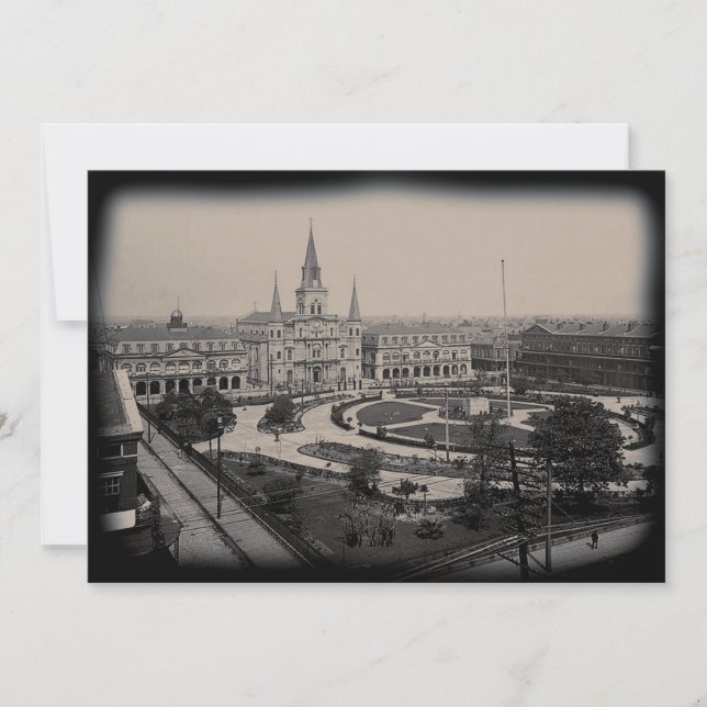 Barrio Francés de la Vieja Plaza Jackson Nueva Orl (Anverso)